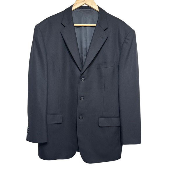 British Tailors Loro Piana Wool Blazer Mens 46L* Zelander Fabric Classic‎ Coat - Picture 1 of 16